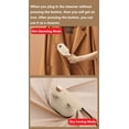 thumbnail image 4 of Steamer for Clothes Handheld Fast Heating Rated Power 40W Portable Rotating with 120ml Large Capacity Water Container & Bracket Garment Steamer Ironing Machine, 4 of 10