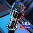 thumbnail image 2 of Chargeur Rapide 30W Qc3.0 USB + PD pour Voiture avec Charge Rapide PD Type-C Incluse, 2 of 6
