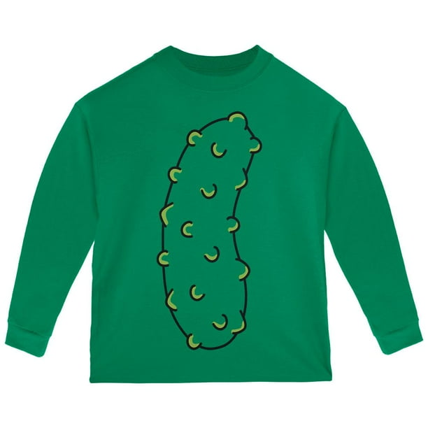 Old Glory Halloween Vegetable Pickle Costume Toddler Long Sleeve T