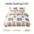thumbnail image 5 of TENGDA 3-Piece Complete Comforter Bedding Set Assorted Stylish Designs Bedroom Decor Kit, 5 of 6