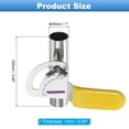 thumbnail image 2 of 1 Inch Duct Backdraft Damper, Manual Adjustment Airflow Volume Damper for Vents Fans Extractors Range Hoods Heating Systems, 2 of 7