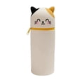 thumbnail image 3 of Under $1 Pencil Pouch, Cute Cartoon Animals Silicone Large Capacity General Stationery Case, Soft Portable Pen Holder for College by PALIFEUR, 3 of 7