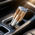 thumbnail image 1 of 40W Dual Port Car Charger with USB-C and USB-A, Fast Charging, Compact Design, Safety Protection, for 12V-24V Vehicles, Multicolor Plastic Housing, 1 of 6