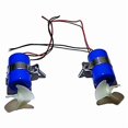 thumbnail image 1 of 1 Pair RC Jet Boat Underwater Motor Thruster 7.4V 16800RPM CW CCW 3-Blades Propeller For DIY Micro-R--Blue, 1 of 5