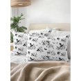 thumbnail image 3 of Outdoor Pillows Waterproof, White Flowers Bedding Throw Pillows with Insert for Couch Sofa Bed, Spring Floral Farmhouse Art 12x20 Inch Pillowcases Decorative Camping Patio Pillow Set of 2, 3 of 8