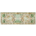 thumbnail image 2 of Garvee 2'x6' Kitchen Runner Rug Non-Slip Hallway Bedroom Rug Vintage Floral Distressed Rug for Laundry Room, Green Multi, 2 of 7