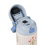 TAL 24oz Stainless Steel 2-in-1 Water Bottle with Straw and Chug Lid, Flowers