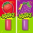 thumbnail image 4 of PUR Jumbo SOURZ Gum, Aspartame Free, Sugar Free & 100% Xylitol, Natural Flavor, Sour Strawberry, Sour Grape, 20 Pieces, Pack of 1, 4 of 7