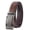 Brown, variant on Men's Belt, KM Legend Leather Ratchet Dress Belts for Men, Jeans Brown Belt with Adjustable Buckle, Trim to Fit for Your Size