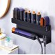 thumbnail image 1 of Soporte para rizador sin taladro, organizador de herramientas de peinado para el cabello montado en la pared para encimera de baño, estante de almacenamiento para secador de pelo, 1 of 4