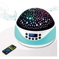 thumbnail image 1 of LINLIN Star Night Light Projector, Christmas Projector Lamp, 360 Degree Rotating LED Music Starry Lamp with Remote Control & Time Setting for Baby & Adults Bedroom, 1 of 9