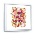 thumbnail image 3 of Designart 'Enjoy Every Moment Over Colorful Flowers' Traditional Framed Canvas Wall Art Print, 3 of 5