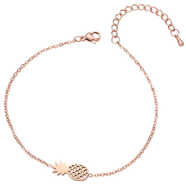 Pineapple Bracelet Creative Fashion Titanium Steel Bracelet Fruit Bracelet
