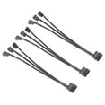 thumbnail image 4 of Cable adaptador de refrigerador, 3 piezas Cable divisor de ventilador de refrigeración de refrigeración de 3 puertos Cable de refrigeración Integración perfecta, 4 of 12