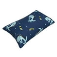 thumbnail image 3 of Kll Space Dinosaur Pillow Covers Envelope Closure,Super Soft And Cozy Fuzzy Fleece Pillow Case Cover 14"X20", 3 of 9