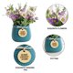 thumbnail image 3 of Margarita pequeña, flor de simulación, maceta de cerámica, decoración interior del hogar, planta verde artificial de escritorio, bonsái, flor falsa, 3 of 5