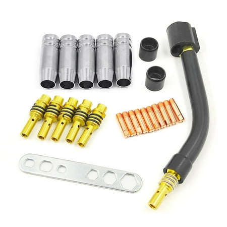 

Durable MIG 15AK Welding Shield Cups Gun Contact for Ship Building Repairing Household Properties MIG Welding Machine