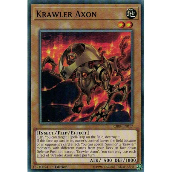 YuGiOh Circuit Break Common Krawler Axon CIBR-EN017
