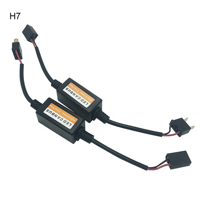 HEVIRGO 1 Pair H1 H4 H7 H11 9005/9006 Car Auto Error Free LED Headlight Canbus Decoder