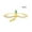 Banana No.8, variant on Tropical Fruit Ring Copper Zircon Fruit Shape Jewelry Womens No7 Holiday Gift Gold Plated Inlay For Daily Wear