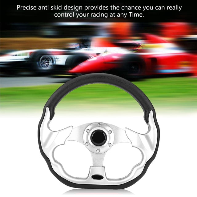 Racing Steering Wheel, 320mm the Latest Carbon Fiber Racing Steering Wheel Modification Mini Drifting Steering Wheel