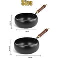thumbnail image 6 of Japanese Iron Pan, Japanese Hand-Forged Non-Stick IronPan Without, for Cooker Gas Stir Fry Pans with Spatula, 6 of 7