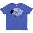 thumbnail image 3 of Inktastic Sheep Curly Wool Lamb Cute Youth T-Shirt, 3 of 5