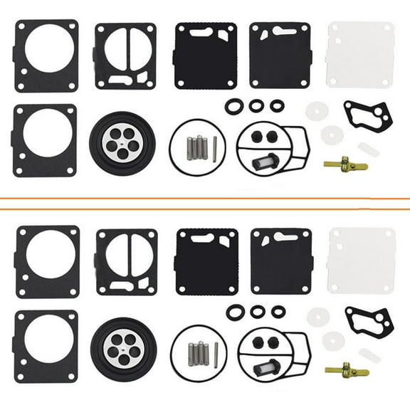Labwork 2 Pack Carburetor Rebuild Carb Repair Kit Fit for Sea-Doo GS/GSI/GSX GTI/GTS/GTX HX SP/SPI/SPX XP, Polaris SL650/750/780 SLT750/780, Yamaha WaveBlaster/Raider/Runner/Venture 700/760/1100/1200