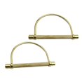 thumbnail image 2 of Tachiuwa Purse Handles Frame Creative Bags Handle for Handbag Beach Bags Braid Hand Bag Color A, 2 of 9