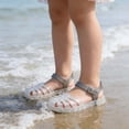 thumbnail image 4 of DuoJiaJ Girls Fashion Jelly Sandals Breathable Open Toe Beach Shoes Soft Sole Casual Summer Footwear For Toddlers And Kids Girls School Sandals Size 13, 4 of 4