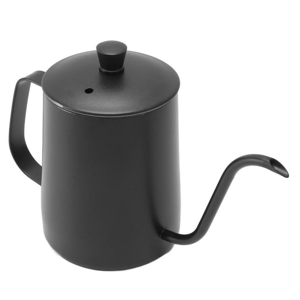 Hervidor de Café Con Cuello de Cisne, Diseño Ergonímico, Cafetera Con Textura Rica, Tetera de Acero inoxidable 304 Con Goteo Manual para Hogar, Oficina, Cafetería, Acamado