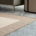 thumbnail image 5 of Couristan 5.75' x 9' Flatwoven Rectangular Area Throw Rug - Beige and Brown, 5 of 14