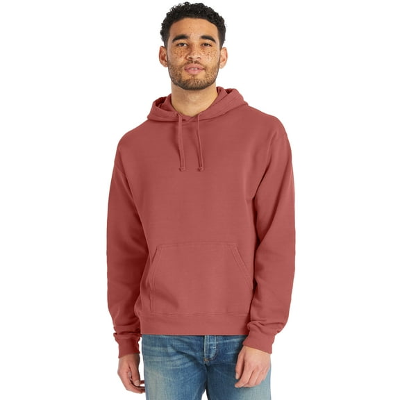 Hanes Fleece Hoodie Sweatshirt Unisex ComfortWash Garment Dyed Men Womens