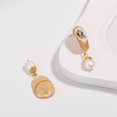 thumbnail image 4 of Womens Earrings Fashion Oil-dripping Colored Shell Fake Pearl Stud Earrings, 4 of 9