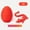 Red, variant on Dragon Egg 3D Printing Dragon Egg And Dragon Suit Toy-Multi-Functional Indoor And Outdoor Decoration, Decorative Character Gift-No Power Required [Gem Dragon Inside The Dragon Egg] Easter Eggs