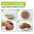 thumbnail image 4 of Creative Pea Plant-Based Beef-Style Dry Mix – Just Add Water & Oil, Makes ~2 lb Prepared Food, High-Protein Pea Protein, Gluten-Free, Vegan – 227g, 4 of 5