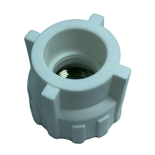 Accesorios de tubo de tubería de agua PPR Adaptador de manguera 1 pulgada