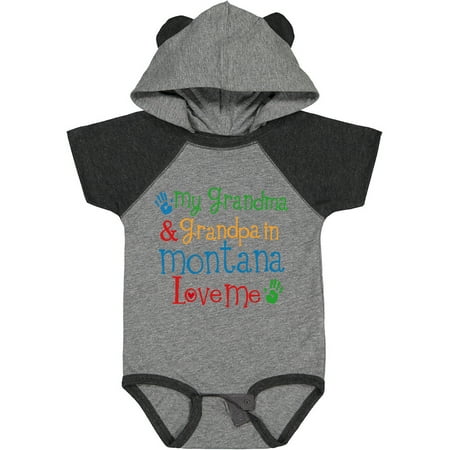 

Inktastic Montana Grandma Loves Me Gift Baby Boy or Baby Girl Bodysuit