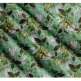 thumbnail image 3 of Soimoi Green Cotton Poplin Fabric Artistic Leaves Fabric Prints By Yard 42 Inch Wide, 3 of 7