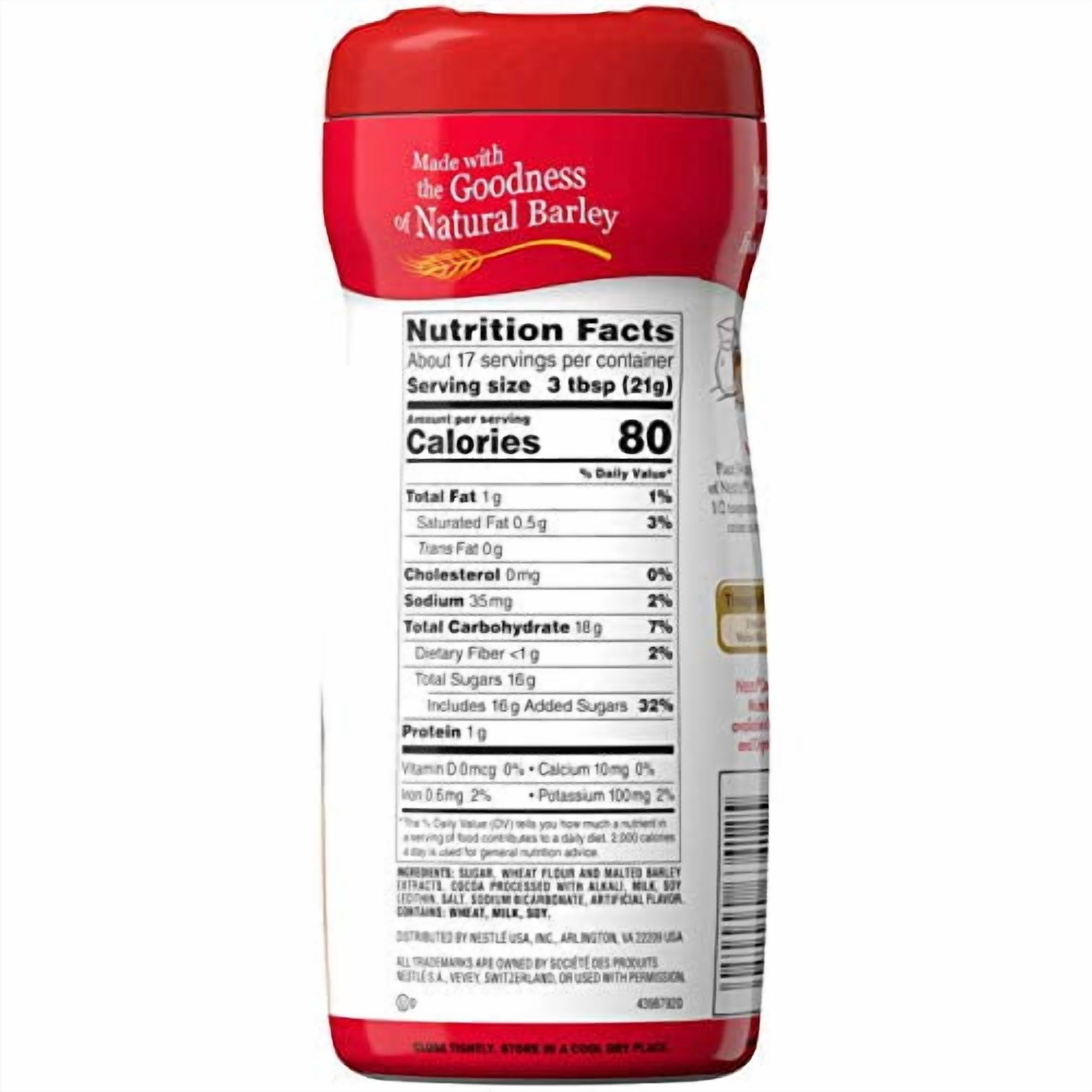 Nestle Carnation Malted Milk Powder, Chocolate and Orginal Flavor Bundle, 13 Oz Containers (2 Items)