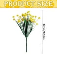 thumbnail image 3 of Artificial Camellia Flowers, Long Floral Stems for Tall Vases, Plastic Artificial Flowers, Muilti Color Faux Flowers Bouquets for Centerpieces, Wedding, Home & Office Party Decor(Yellow), 3 of 6
