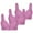 Purple, variant on Jsaierl Bras for Women Wirefree Support T-shirt Bras Seamless Full Coverage Bralettes Elegant Breathable Full Figure Bra Sets 3 Pack