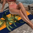 thumbnail image 6 of WJHWSX Microfiber Beach Towel,Beach Towels Oversized,Absorbent,Contemporary,Rectangle,polyester,Orange,60*120cm/23.62*47.24in, 6 of 6
