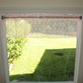thumbnail image 3 of Floral Lace Window Valance 58 Inch Wide Pink, 3 of 3
