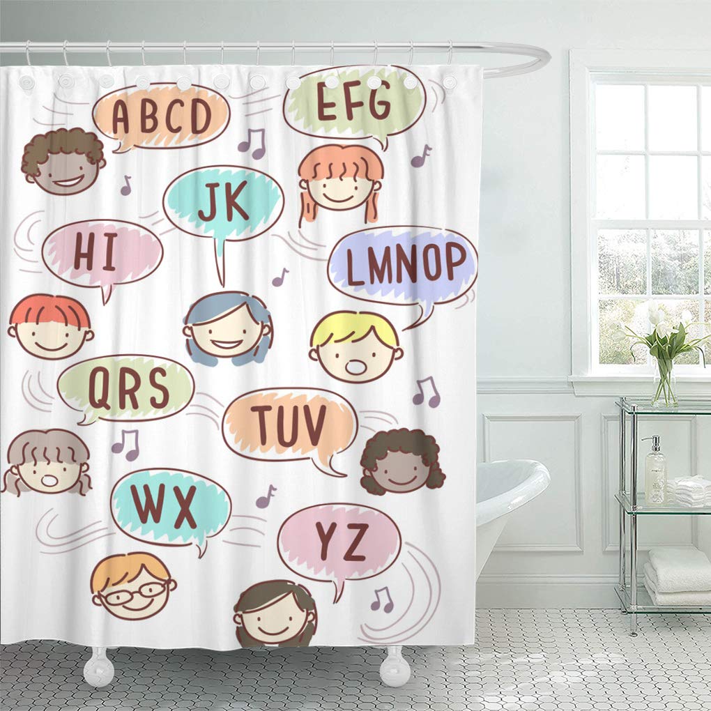 KSADK ABC of Stickman Kids Singing The Alphabet Rhyme Song Shower