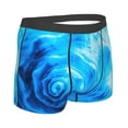 thumbnail image 3 of Disketp Blue Shell Men'S Boxer Briefs,Soft And Breathable Cotton Underwear With Comfortflex Waistband, 3 of 8