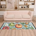 thumbnail image 2 of Yayeee Hallway Runner Rug 2'x6' Non Slip Machine Washable with Rubber Backing, Floral Tomatoes, 2 of 8