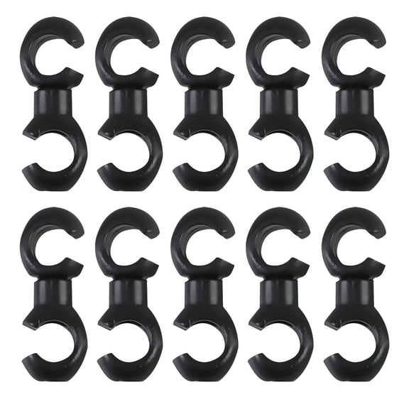 CENL Bike Cable Organizer - S/C-Type Wire Clips for Mountain/Road Bikes (5 Colors)