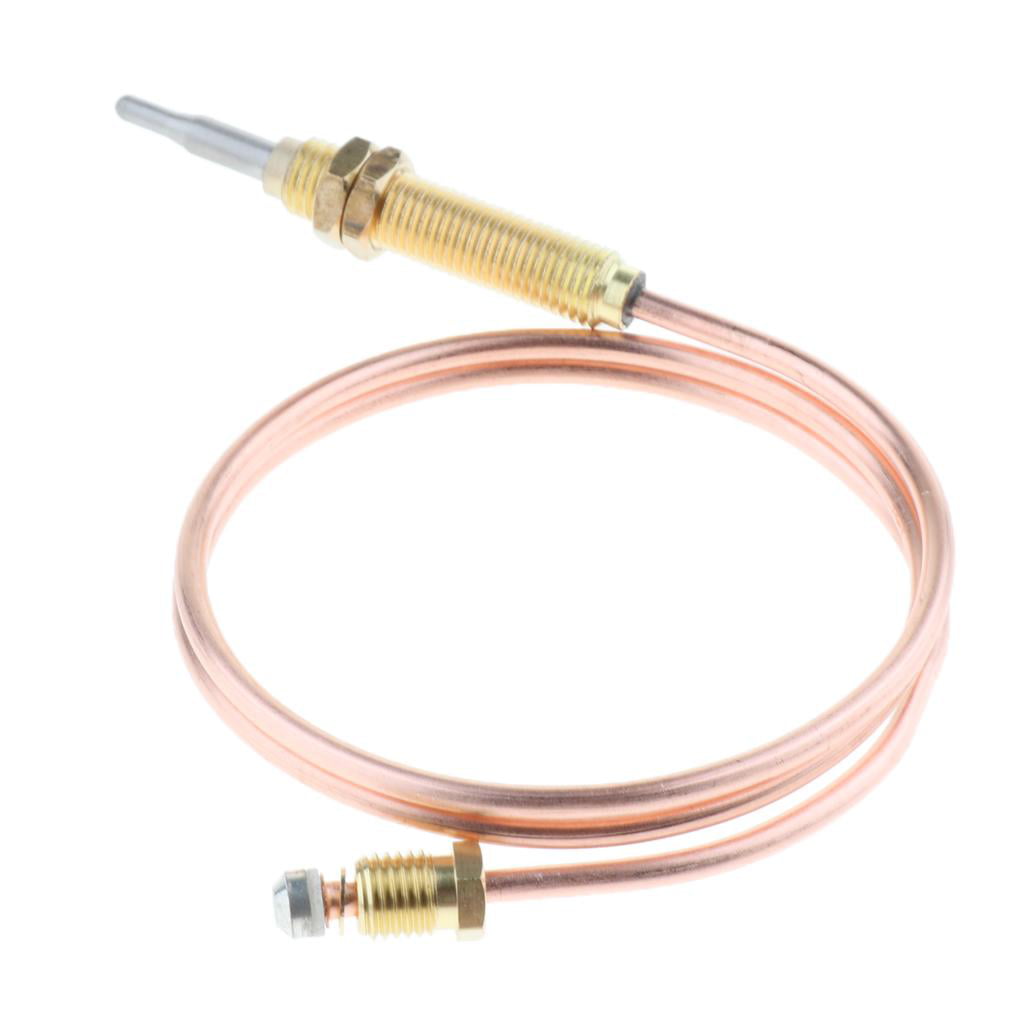24 Inch Thermocouple Replacement Set for Gas Furnaces Boilers Water Heaters 