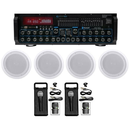 Technical Pro MM2000BT Bluetooth Karaoke Mixer System+(4) 8  Ceiling Speakers price history on PriceWatchPro